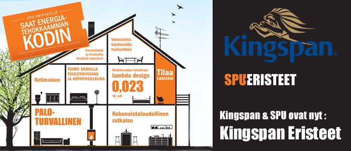 Kingspan SPU eristeet