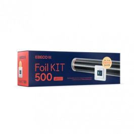 Lattialämmityspaketti Ebeco Foil Kit 500 8m²
