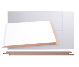 Kattopaneeli MDF 10X195X2070 Lumi STP 0-Sauma 1,9 M²/Pkt