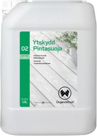 Pintasuoja Organowood 02 10L 
