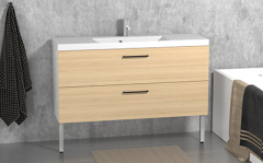 Otsoson Aalto 1200mm kalusteryhmä, Tammi