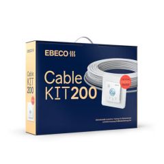 Lattialämmityspaketti Ebeco Cable Kit 200