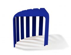 Fan Stool Cobalt jakkara BEdesign 