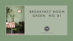 Farrow & Ball Estate Emulsion Breakfast Room Green No. 81