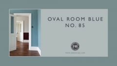 Farrow & Ball Estate Emulsion No. 85 Oval Room Blue 2