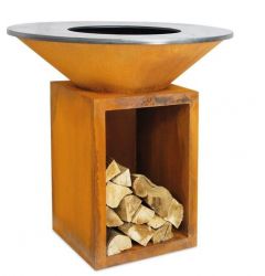 OFYR Classic Storage Corten 100 Puulämmitteinen ulkogrilli