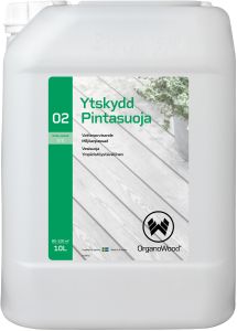 Pintasuoja Organowood 02 10L 