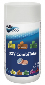 Poreallaskemikaali Oxy CombiTabs 20g 1kg