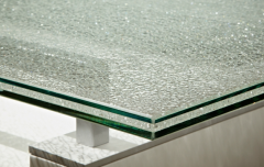 Rikottu pöytälasi Cracked Glass