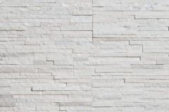 Verhoilukivi Aitokivi White Quartzite Water Wall 15x60